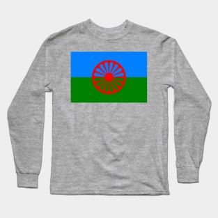 Romani Flag Long Sleeve T-Shirt